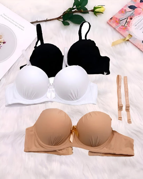Binny's Level 2 Wired Push Up T-Shirt Bra In Pakistan - Bespose