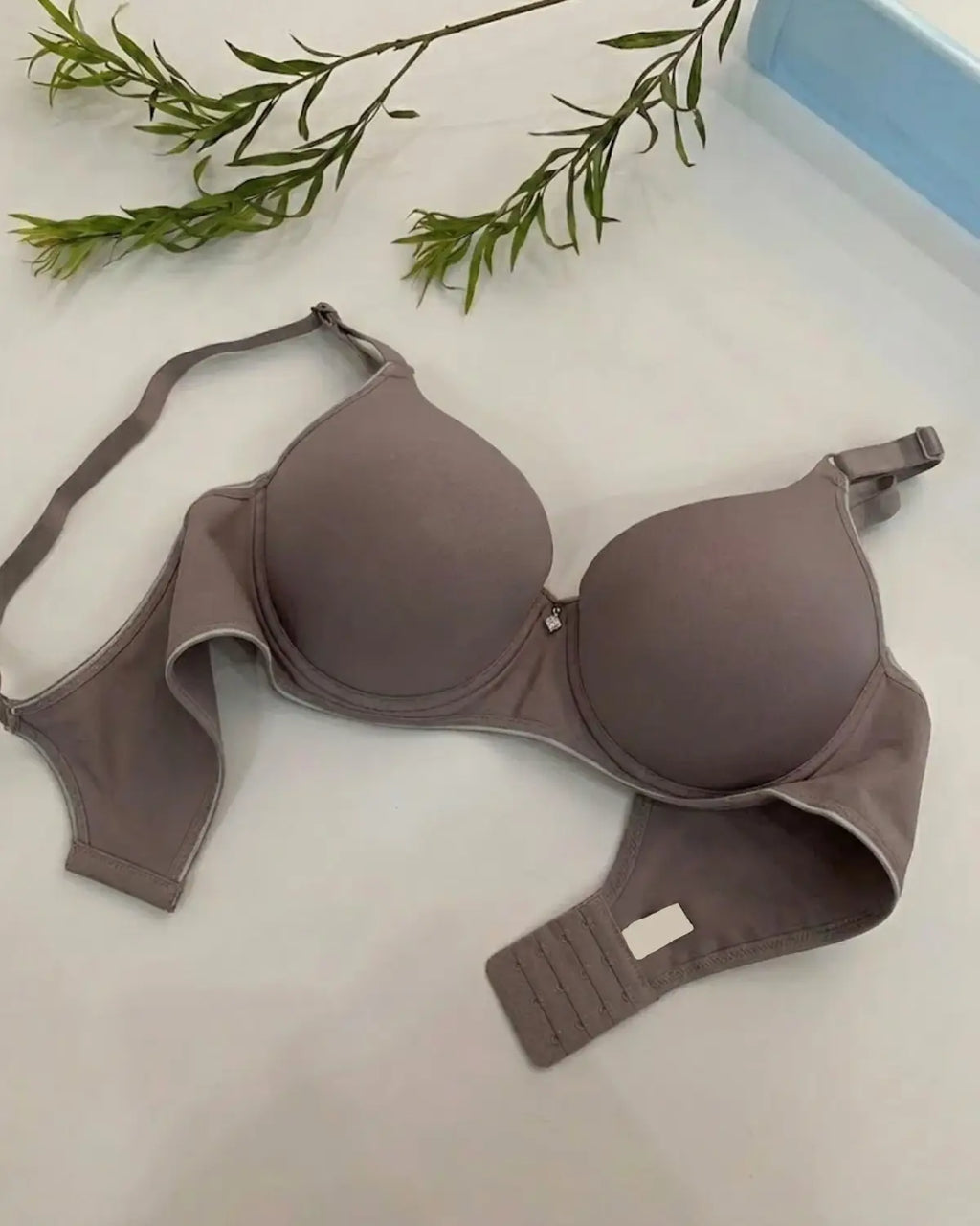Comfortable Padded T-Shirt Bra Front View - Bespose