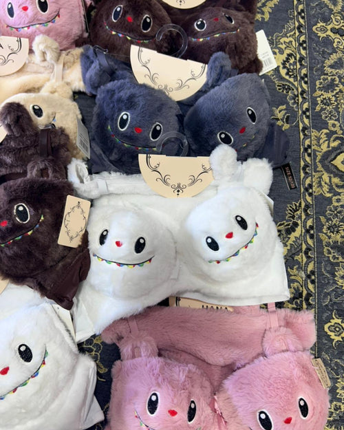 Cute Fluffy Bunny Bra And Panty Set In Pakistan - Bespose