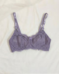 Net Non Wired Daily Wear Bra Lavender - Bespose