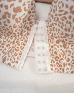 3pcs Set Plus Size Front Close Wire-Free Padded Bra Closure