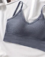 5pcsSet Backless Strap Bralette Bra Sets Front