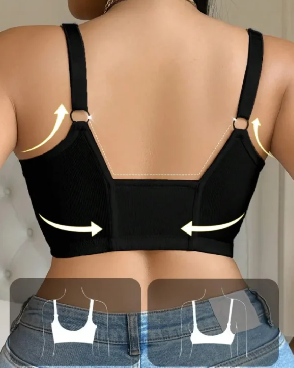 Shop The DesireSculpt 1pc Plus Size Front Closure Underwire Bra