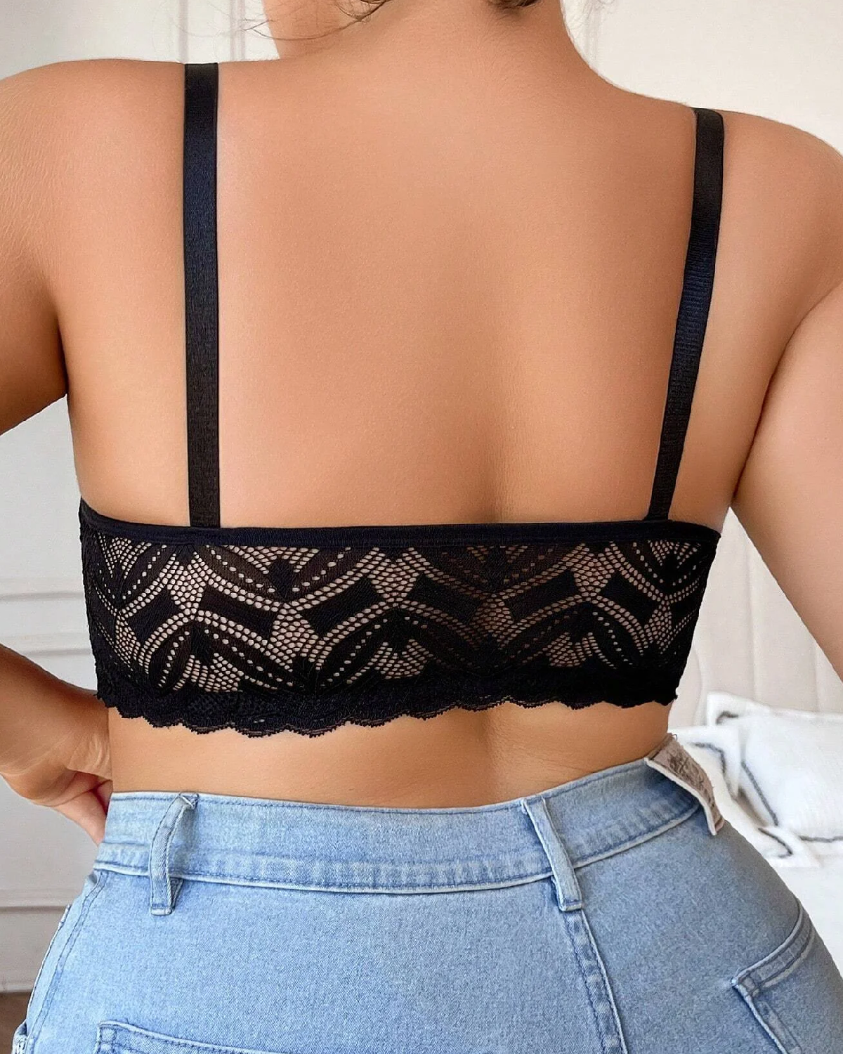 Shop The DesireSculpt 1pc Plus Size Lace Front Hook Breathable Sexy Comfortable Underwire Lingerie Bra