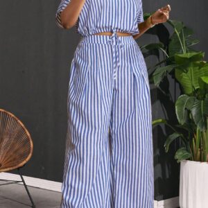 Blue and White