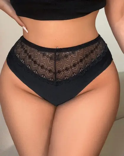 Plus Size Seamless Panties