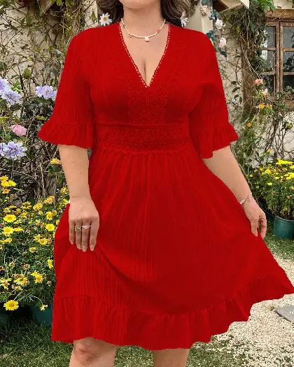 Plus Size Midi Dresses