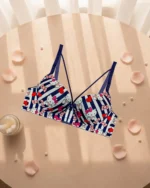 Hello Kitty Daily Wear Push Up Bra - Navy
