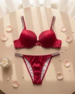 Premium Victoria's Secret Bra And Panty Set - Red